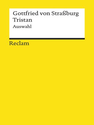 cover image of Tristan. Auswahl
